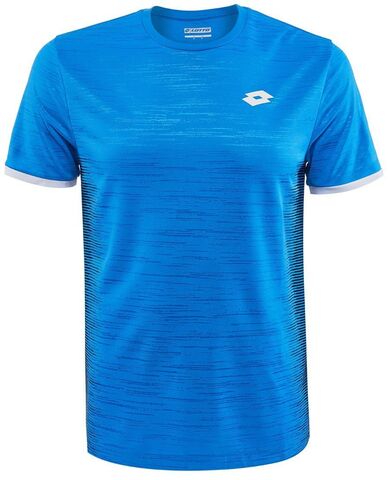 Детская теннисная футболка Lotto Top Ten II B Tee Printed PL - diva blue