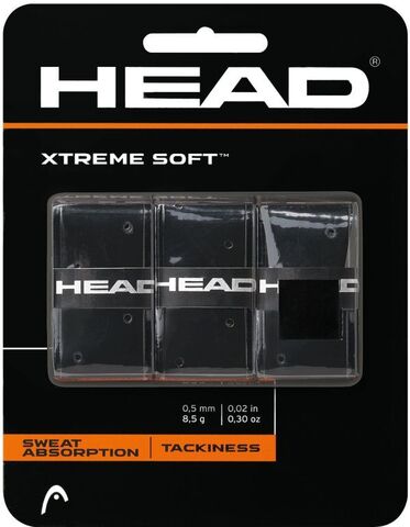 Намотки теннисные Head Xtremesoft black 3P