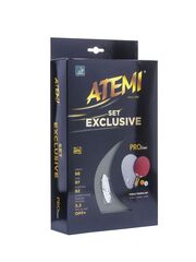 Набор для настольного тенниса Atemi EXCLUSIVE (1ракетка+чехол+2 мяча***)