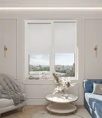 Рулонные шторы Афина Жемчужный