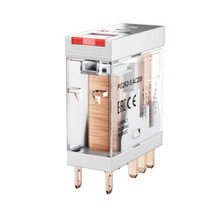 Электромеханическое реле Prompower PG2R2-S AC24 Двухполюсное Номинальный ток 7А, управление 24VAC