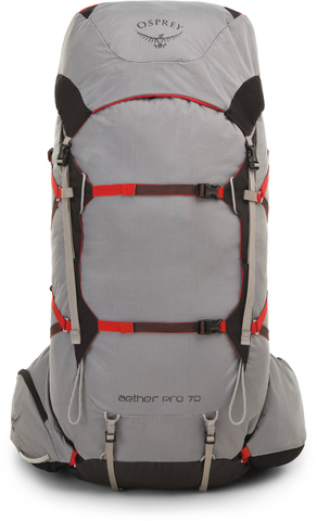 Картинка рюкзак туристический Osprey Aether Pro 70 Kelper Grey - 5