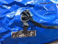 Водонепроницаемая сумка LOBOO 66 л синяя для мотоцикла