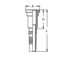 Фитинг DN 25 SFL 1.1/4 50.8 Interlock TIEFFE