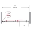 BelBagno MARINO-BF-1-120-C-NERO MARINO-BF-1-120-C-NERO Душевая дверь