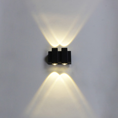 Светильник светодиодный настенный 86846-9.2-004TL LED4*1W BK Черный без Пульта