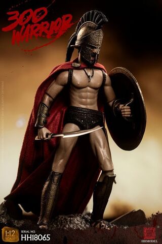 300 Спартанцев фигурка 1/12 Царь Леонид