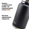 Картинка термос Skully KD7073-1.2 Black - 3