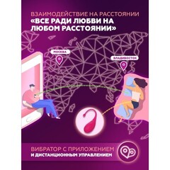 Виброяйцо Palpitation фуксия от Adrien Lastic (синхронизация с приложением)