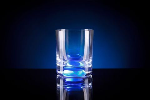 Светящийся стакан для виски GlasShine, синий