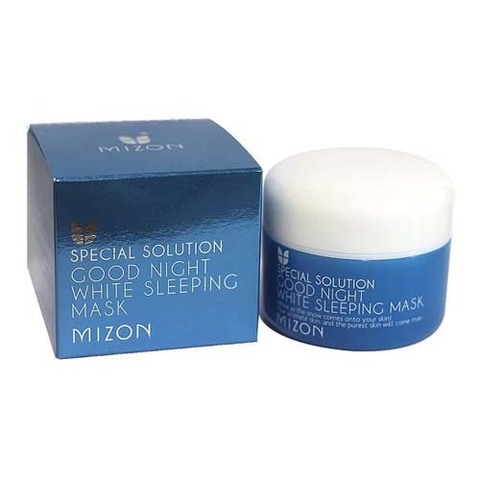 Mizon Good Night White Sleeping Mask - Успокаивающая, отбеливающая ночная маска для лица