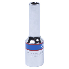 KING TONY (323507M) Головка торцевая глубокая шестигранная 3/8", 7 мм