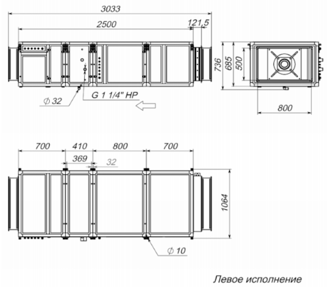 Breezart 4500 Lux W AC 380/3 Приточная установка с электрическим нагревателем
