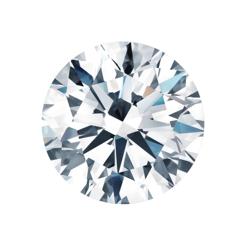 Бриллиант DE VS Круг 3 карата 9,15-9,20 мм