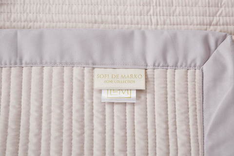 Покрывало 230х250 и 2 наволочки Sofi De MarkO Марисоль пудра