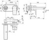 Смеситель встраиваемый однорычажный Ideal Standard Tesi A6578AA