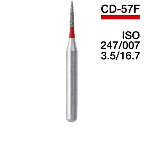Боры алмазные,CD-57F(красные), MANI, упак(5шт)