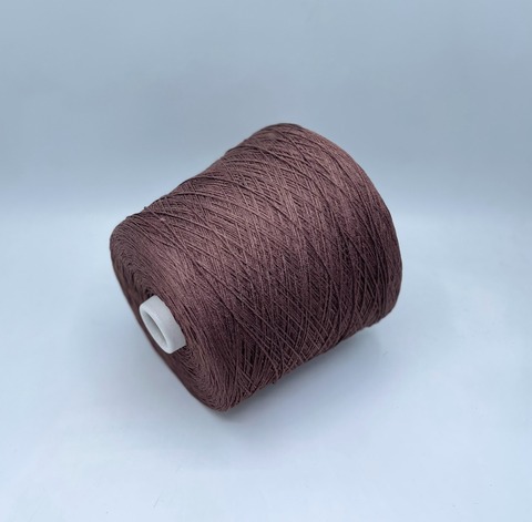 Luxury Selection by Ri.Go (пр.Италия), art-Seta shappe ,550м/100гр. 100%Шелк Шаппе , цвет-Горький шоколад(205/634), арт-34319
