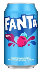 Газированный напиток Fanta со вкусом лесных ягод