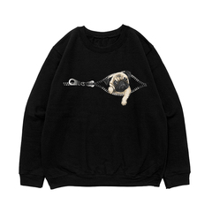 Свитшот "Мопс в кармане"