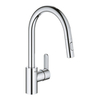 Смеситель для мойки с выдвижным изливом Grohe Eurostyle Cosmopolitan 31482003