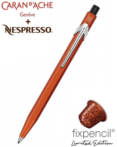 Карандаш механический Caran d’Ache Fixpencil Nespresso LE 4, Ochre (22.066)