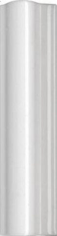 Dar Ceramics Biselado Moldura Antigua Blanco Brillo 5x15