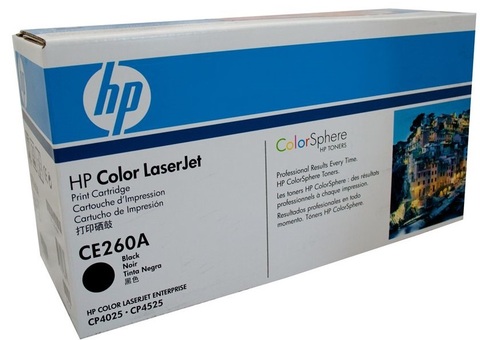 Картридж лазерный HP CE260A (647A)Black