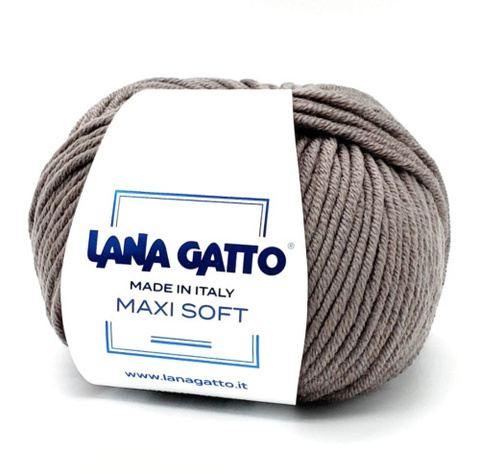 Пряжа Lana Gatto Maxi Soft 13777 тауп