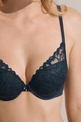 Бюстгальтер пуш-ап на косточках LISCA NATY 20357_Графит
