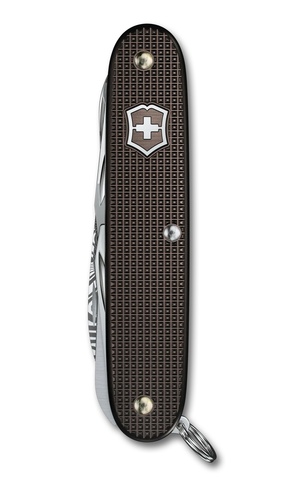 Нож складной Victorinox Farmer X Alox Damast LE 2024, 93 mm, Dark Brown (0.8271.J24)