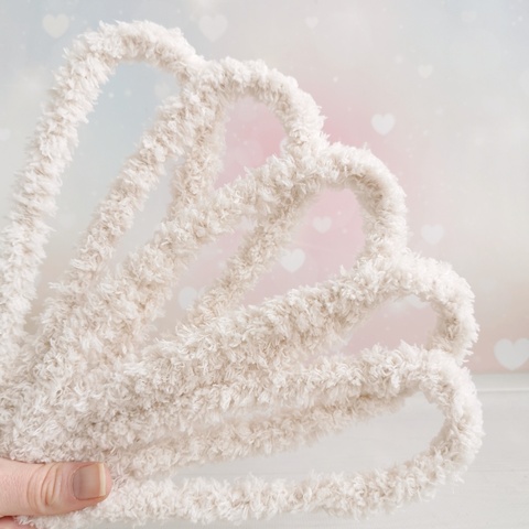 Фурстики Softy, Мягкая проволока синель для игрушек, набор Слоновая кость