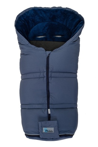 AL2278SX Altabebe Зимний конверт  Sympatex (grey blue/navy blue)