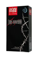 Презервативы с точками Elasun Big Dotted - 10 шт. - 