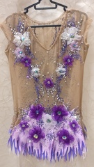 Купальник для художественной гимнастики б/у р.36