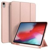 Чехол книжка-подставка Osom со слотом для стилуса для iPad Pro (11") - 2018г (Розовый)