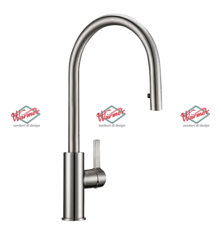 Смеситель для раковины Warmer Brushed Chrome Line