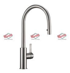 Смеситель для раковины Warmer Brushed Chrome Line