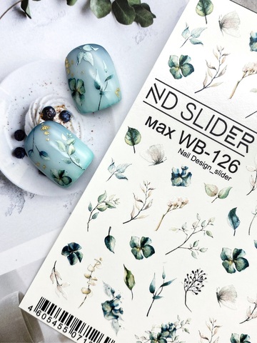 Слайдер-дизайн Nail Design Max WB-126
