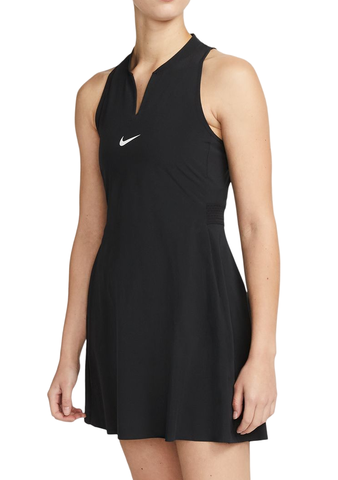 Теннисное платье женское Nike Court Dri-Fit Advantage Club Dress - black/white