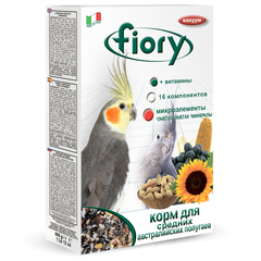 Fiory Parrocchetti Australia корм для средних Австралийских попугаев 800 гр