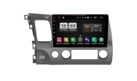 Штатная магнитола FarCar s175 для Honda Civic 07-12 на Android (L044R)