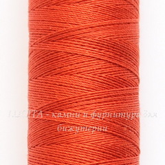 Нить шелковая Gutermann для вышивки, оранжевая, 100 м