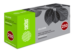 Картридж лазерный Cactus CS-LX250 E250A11E черный (3500стр.) для Lexmark E250/E350/E352