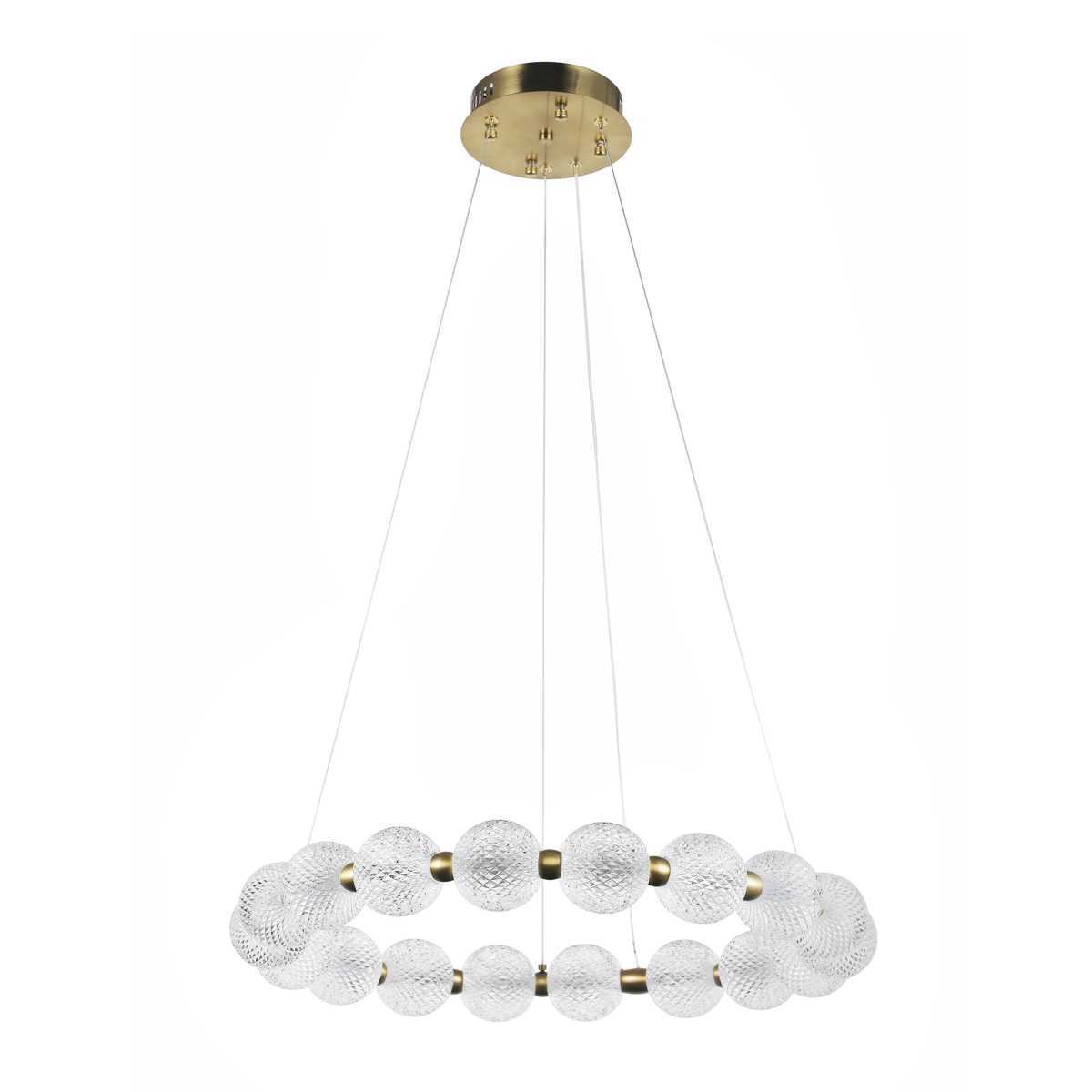 Подвесная светодиодная люстра Modelux Modestyle MS.8014.600 AB