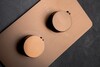 Boheme 134-3-BRB Смеситель встроенный с термостатом 3-х проходной CELL BRUSHED BRONZE