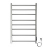 AZARIO PARMA AZ10858 Полотенцесушитель электрический 500/800 8 секций, диммер справа, хром