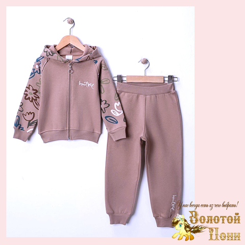 Костюм хлопок/начес д (3-6) 251105-R1082