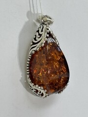 Лагуна (кулон из серебра)