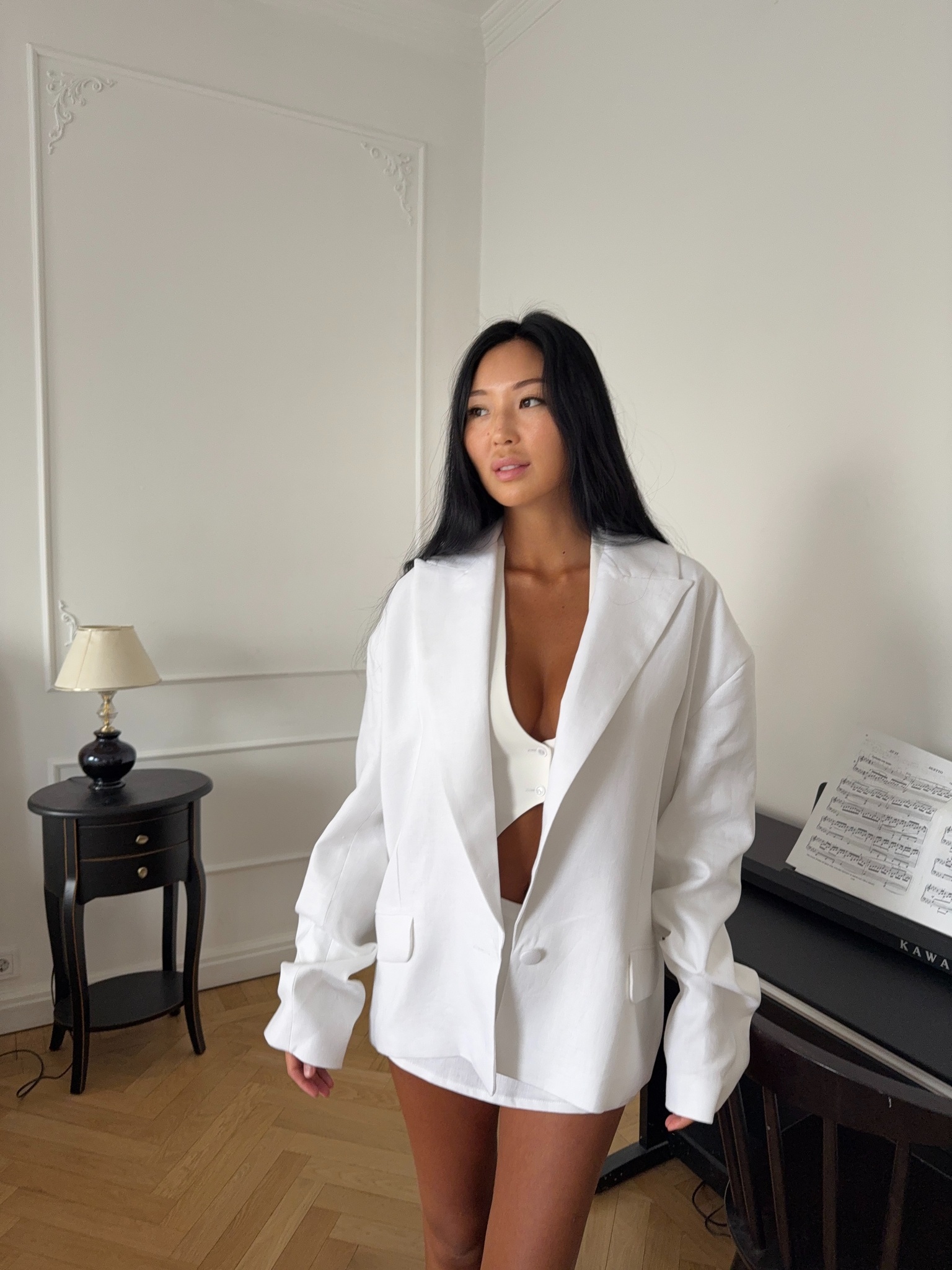 Жакет из льна